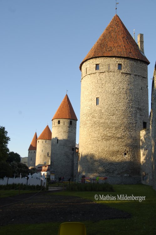 Tallinn, Stadtmauer
