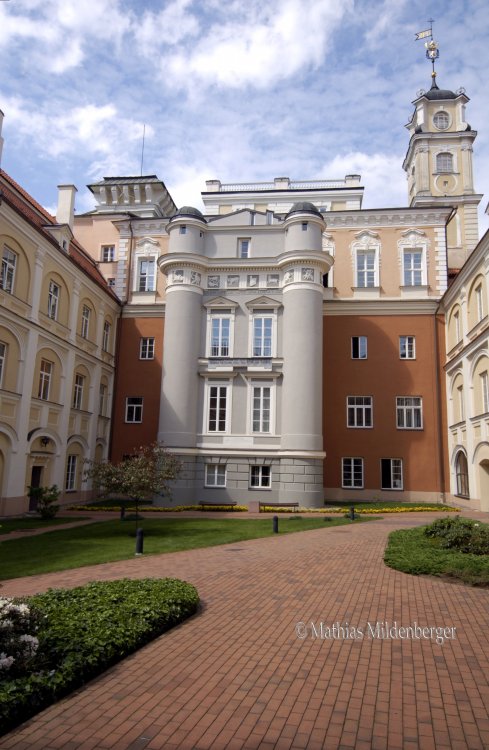 Vilnius, Höfe der Universität