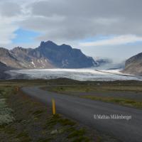 Eine der Gletscherzungen des Vatnajökull