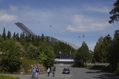 Holmenkollen, Oslo, Sprungschanze